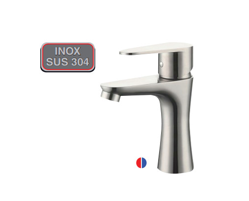 Vòi rửa chén nóng lạnh Inox SUS304